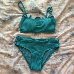 Xhilaration Teal Bikini Set